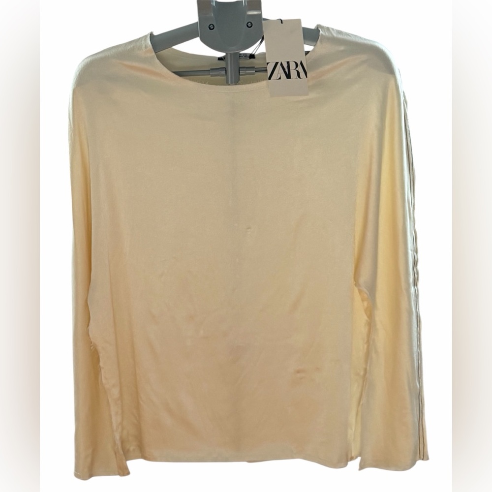 Zara Soft Cream Blouse